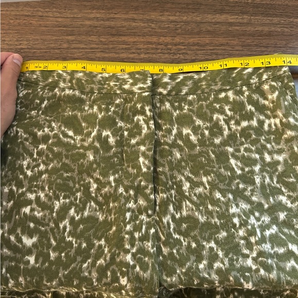 Selected Femme Chic Olive Patterned Women's Trousers 34 - Picture 11 of 11